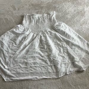 Wild Fable White Midi Skirt